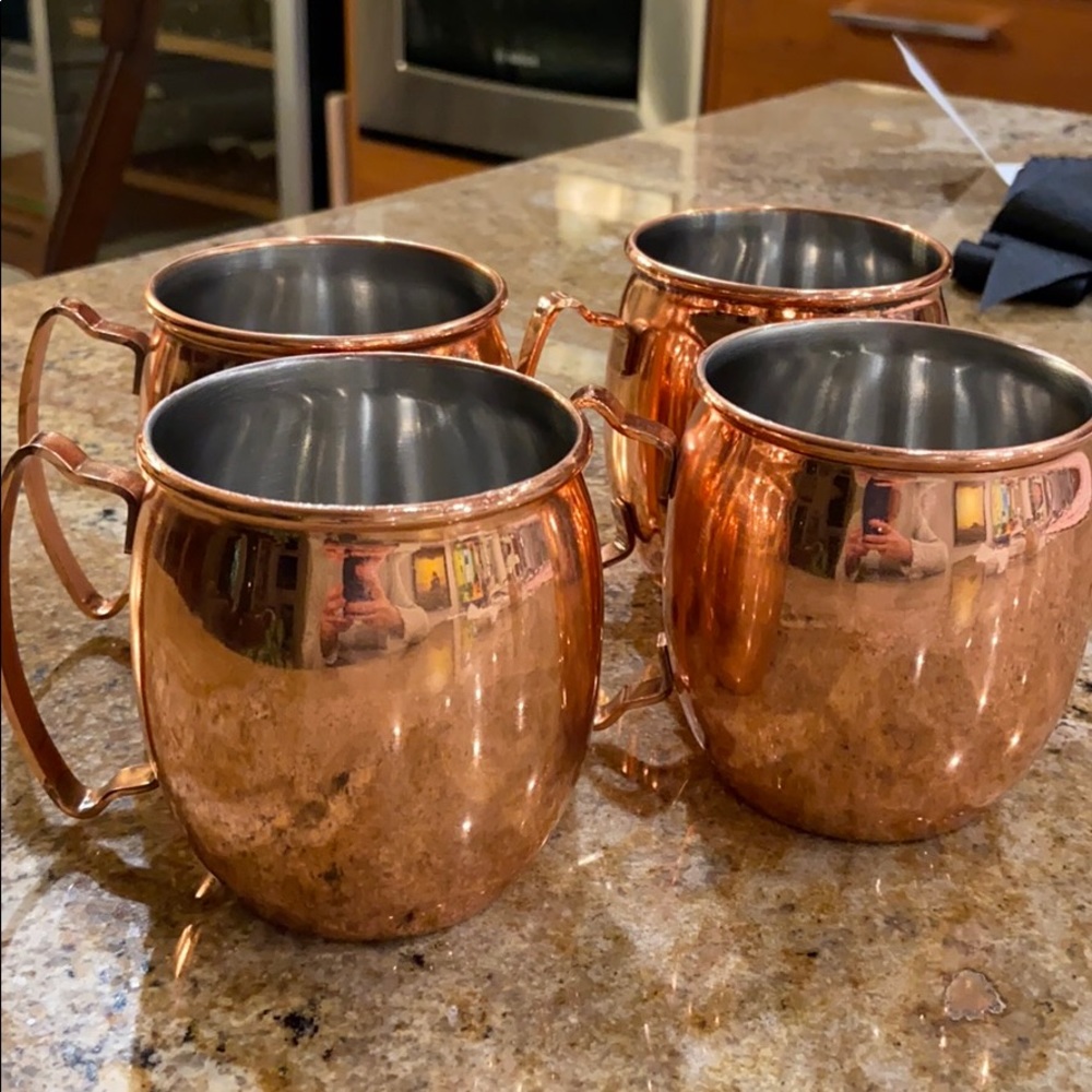 Copper Moscow Mule Mugs